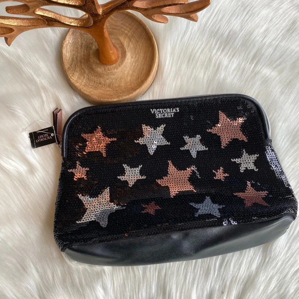 NWT Victoria Secret Life Of the Party Sequence Bag